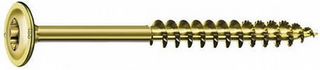 Шуруп 10*260 прессшайба Torx  50 желтопас. неполн. резьба Spax