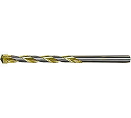 Сверло по бетону, 6*100 мм Golden Line цилиндрический хвостовик//Matrix арт. 70806